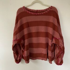 Free people balloon sleeve sweater